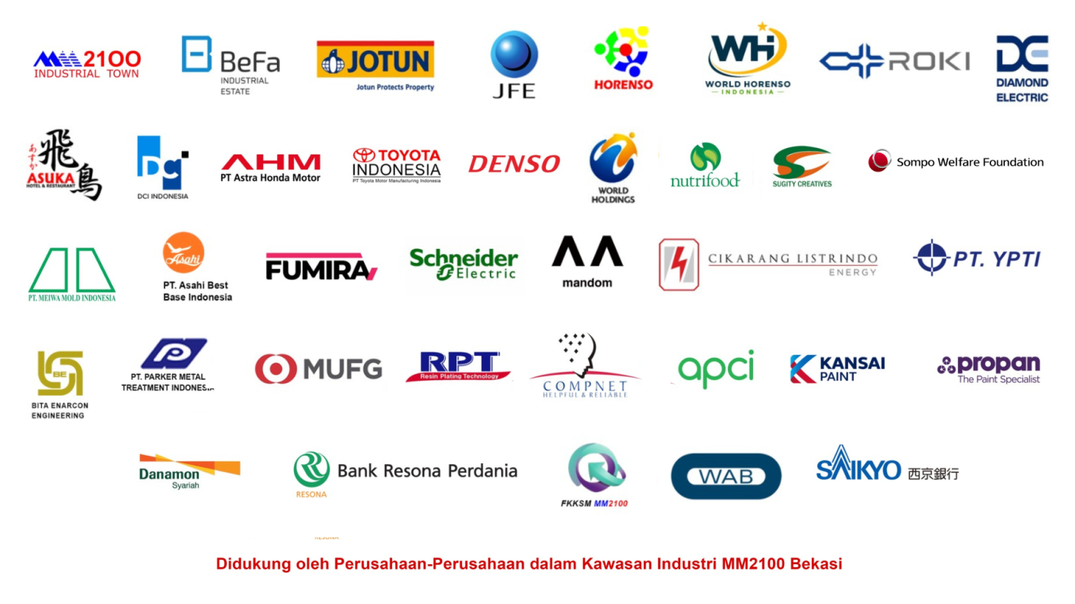 Logo Perusahaan MM2100